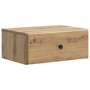 vidaXL N&aacute;stěnn&yacute; nočn&iacute; stolek Dub artisan 49 x 34,5 x 20 cm