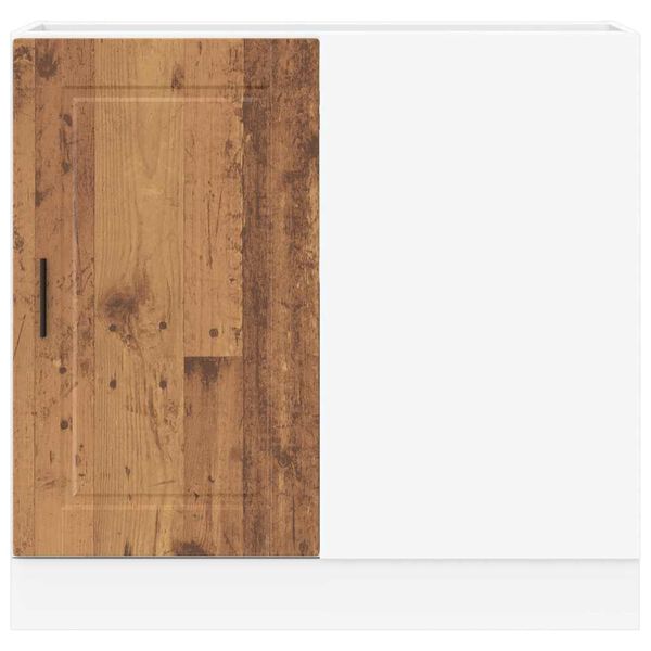 vidaXL Kuchyňsk&aacute; spodn&iacute; skř&iacute;ňka "Porto" old wood kompozitn&iacute; dřevo