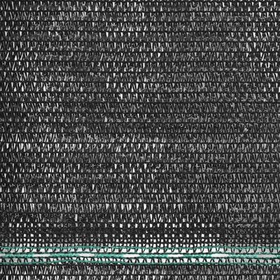 vidaXL Tenisová zástěna černá 1,8 x 25 m HDPE