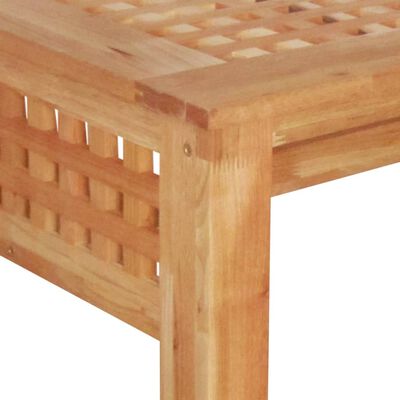 vidaXL Konferenční stolek, masivní ořechové dřevo 100x60x45 cm
