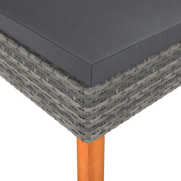 vidaXL Podnožka polyratan a masivn&iacute; eukalyptov&eacute; dřevo