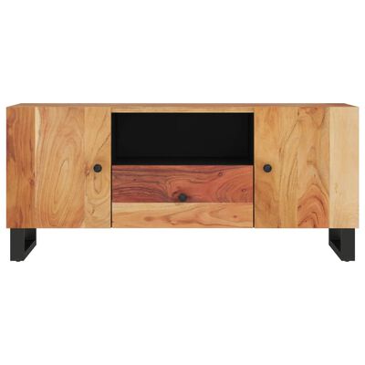 vidaXL TV skříňka 105 x 33,5 x 46 cm masivní akácie a kompozitní dřevo