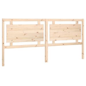 vidaXL Čelo postele 205,5 x 4 x 100 cm masivn&iacute; borovice