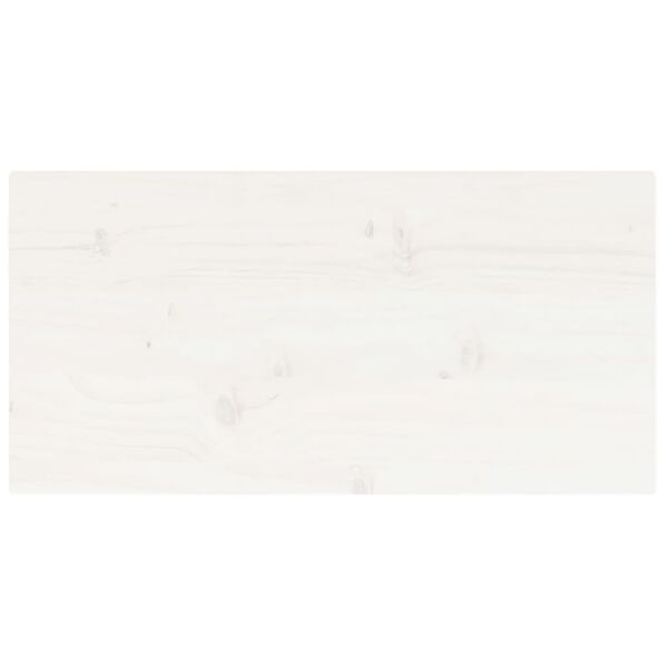 vidaXL Stoln&iacute; deska b&iacute;l&aacute; 80x40x2,5 cm masivn&iacute; borov&eacute; dřevo obd&eacute;ln&iacute;kov&aacute;