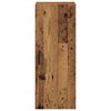 vidaXL N&aacute;stěnn&aacute; skř&iacute;ňka old wood 34,5 x 34 x 90 cm kompozitn&iacute; dřevo