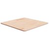 vidaXL Čtvercov&aacute; stoln&iacute; deska 60x60x1,5 cm masivn&iacute; dub bez &uacute;prav
