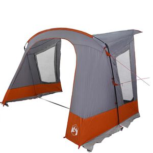 vidaXL Karavanov&yacute; stan pro 5 osob &Scaron;ed&aacute; a oranžov&aacute; 410 x 275 x 245 cm