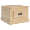 vidaXL Konferenčn&iacute; stolek dub sonoma 50x50x35 cm kompozitn&iacute; dřevo
