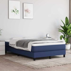 vidaXL Ta&scaron;tičkov&aacute; matrace středn&iacute; tvrdost modr&aacute; 120 x 200 x 20 cm textil