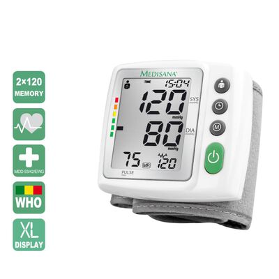 Medisana Zápěstní tlakoměr BW 315 bílý 51072