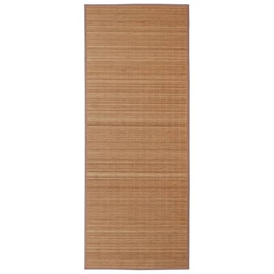 vidaXL Koberec bambus 160 x 230 cm hnědý