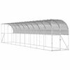 vidaXL Kurn&iacute;k proti zdi Stř&iacute;brn&aacute; 600 x 150 x 215 cm Pozinkovan&aacute; ocel