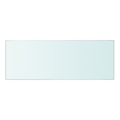 vidaXL Policová deska sklo čiré 40x12 cm