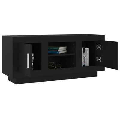 vidaXL TV skříňka černá 102 x 35 x 45 cm kompozitní dřevo