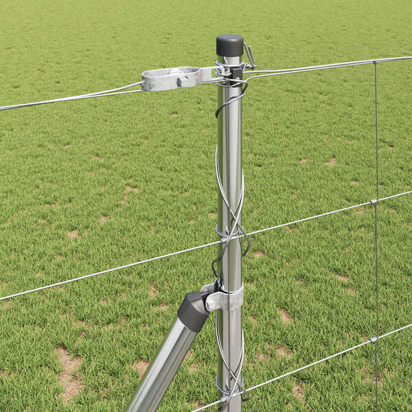 vidaXL Divok&yacute; plot Horkovzdu&scaron;n&eacute; pozinkovan&eacute; 1000 x 120 x 0,18 cm