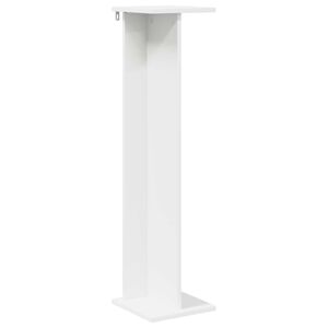 vidaXL Stojan na rostliny B&iacute;l&aacute; 25 x 25,5 x 100,5 cm Kompozitn&iacute; dřevo