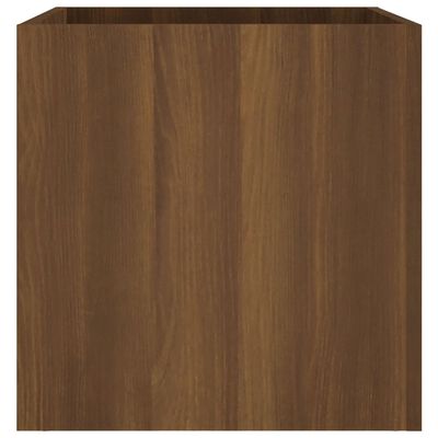 vidaXL Truhlík hnědý dub 40 x 40 x 40 cm kompozitní dřevo