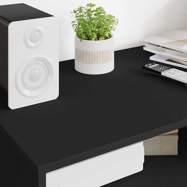 vidaXL Televizn&iacute; skř&iacute;ň Čern&aacute; 100 x 48 x 43 cm kompozitn&iacute; dřevo