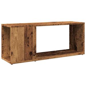 vidaXL TV stolek old wood 80x24x32 cm kompozitn&iacute; dřevo