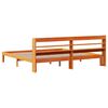vidaXL Postel bez matrace voskově hněd&aacute; 180 x 200 cm masivn&iacute; borovice