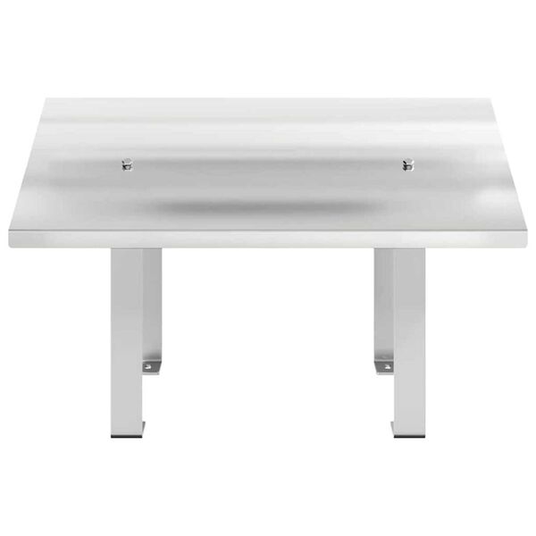 vidaXL Kom&iacute;nov&aacute; digestoř Stř&iacute;brn&aacute; 50 x 50 x 37 cm Nerezov&aacute; ocel