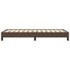 vidaXL Rám postele hnědý 80 x 200 cm umělá kůže