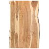 vidaXL Stoln&iacute; deska masivn&iacute; ak&aacute;ciov&eacute; dřevo 100 x (50&ndash;60) x 3,8 cm