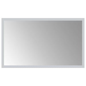 vidaXL LED koupelnov&eacute; zrcadlo Transparentn&iacute; 50 x 30 cm tvrzen&eacute; sklo