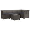 vidaXL 5-m&iacute;stn&eacute; Zahradn&iacute; Sofa s Pol&scaron;t&aacute;ři ve Vzhledu Ratan PP