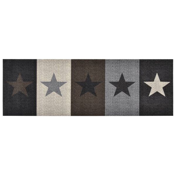 vidaXL Kuchyňsk&yacute; koberec prateln&yacute; Hvězdy 45 x 150 cm
