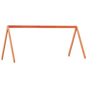 vidaXL Střecha na dětskou postel hněd&aacute; 209 x 95,5 x 88 cm borov&eacute; dřevo