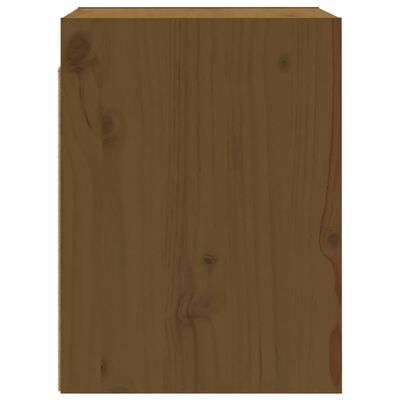 vidaXL Nástěnné skříňky 2 ks medově hnědé 30x30x40 cm masivní borovice