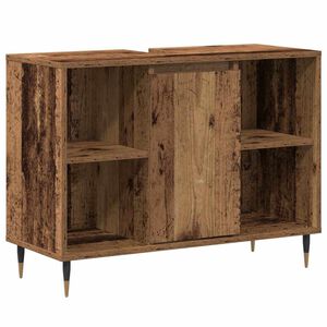 vidaXL Koupelnov&aacute; skř&iacute;ň Star&eacute; dřevo 80 x 33 x 60 cm Kompozitn&iacute; dřevo