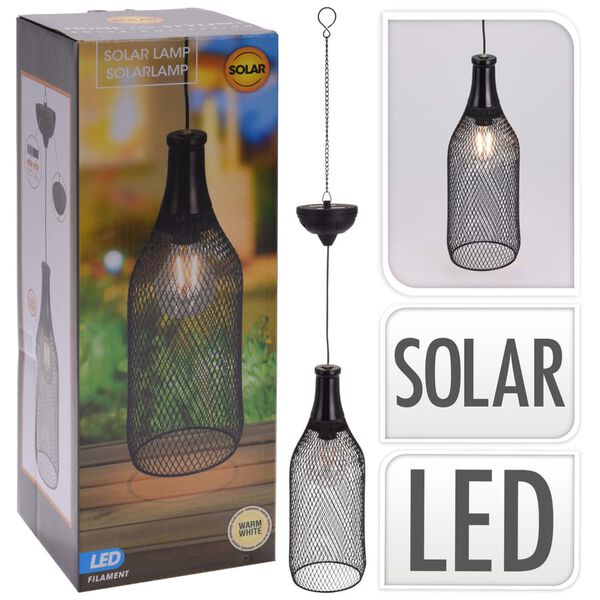 ProGarden Zahradn&iacute; LED sol&aacute;rn&iacute; lampa kovov&aacute; 11 cm