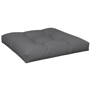 vidaXL Podu&scaron;ka na palety antracitov&aacute; 70 x 70 x 12 cm textil