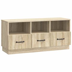 vidaXL Televizn&iacute; skř&iacute;ň Dub sonoma 102 x 34,5 x 47 cm Kompozitn&iacute; dřevo