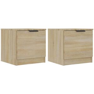 vidaXL Nočn&iacute; stolky 2 ks dub sonoma 40 x 39 x 40 cm
