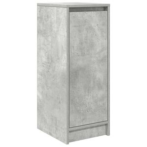 vidaXL Botn&iacute;k betonově &scaron;ed&yacute; 29,5x34x76 cm kompozitn&iacute; dřevo