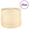 vidaXL Provaz 100% sisal 14 mm 25 m