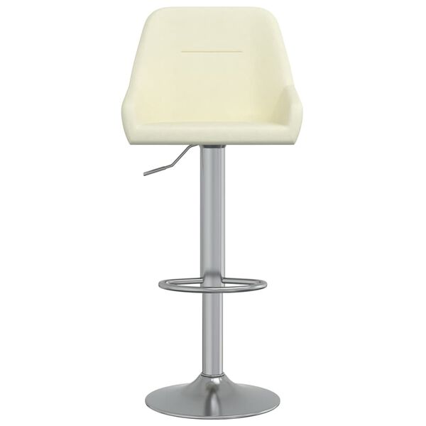 vidaXL Barov&eacute; židle 2 ks kr&eacute;mov&eacute; textil