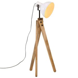 vidaXL Stojac&iacute; lampa 25 W b&iacute;l&aacute; 45 x 45 x 120 cm E27