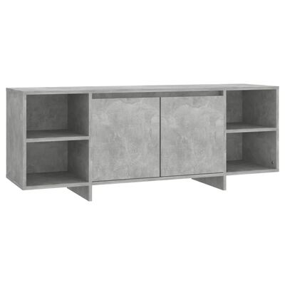 vidaXL TV stolek betonově šedý 130 x 35 x 50 cm dřevotříska