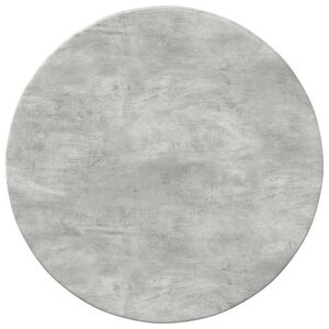 vidaXL Deska stolu Betonov&aacute; &scaron;ed&aacute; &Oslash; 40 x 1,5 cm kompozitn&iacute; dřevo