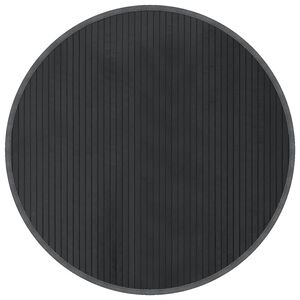 vidaXL Koberec kulat&yacute; &scaron;ed&yacute; 80 cm bambus