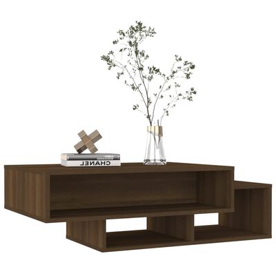 vidaXL Konferenční stolek hnědý dub 105 x 55 x 32 cm kompozitní dřevo