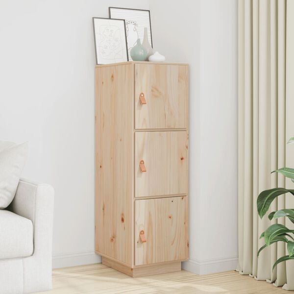 vidaXL Skř&iacute;ň highboard 34 x 40 x 108,5 cm masivn&iacute; borov&eacute; dřevo