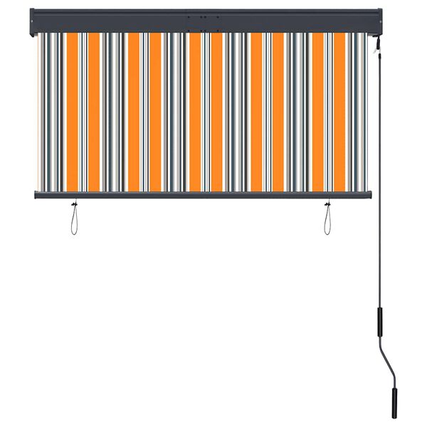 vidaXL Venkovn&iacute; roleta 120 x 250 cm žlutomodr&aacute;