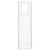 vidaXL Gabionov&yacute; sloupek 50 x 50 x 180 cm železo