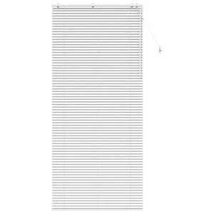 vidaXL Venet &scaron;koln&iacute; žaluzie B&iacute;l&aacute; 115 x 250 cm 35 mm Masivn&iacute; paulovnie