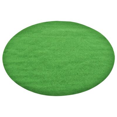 vidaXL Umělá tráva s nopky 170 cm zelená kulatá